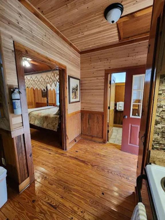 Cozy Cabin: River View With Hot Tub 달로네가 외부 사진